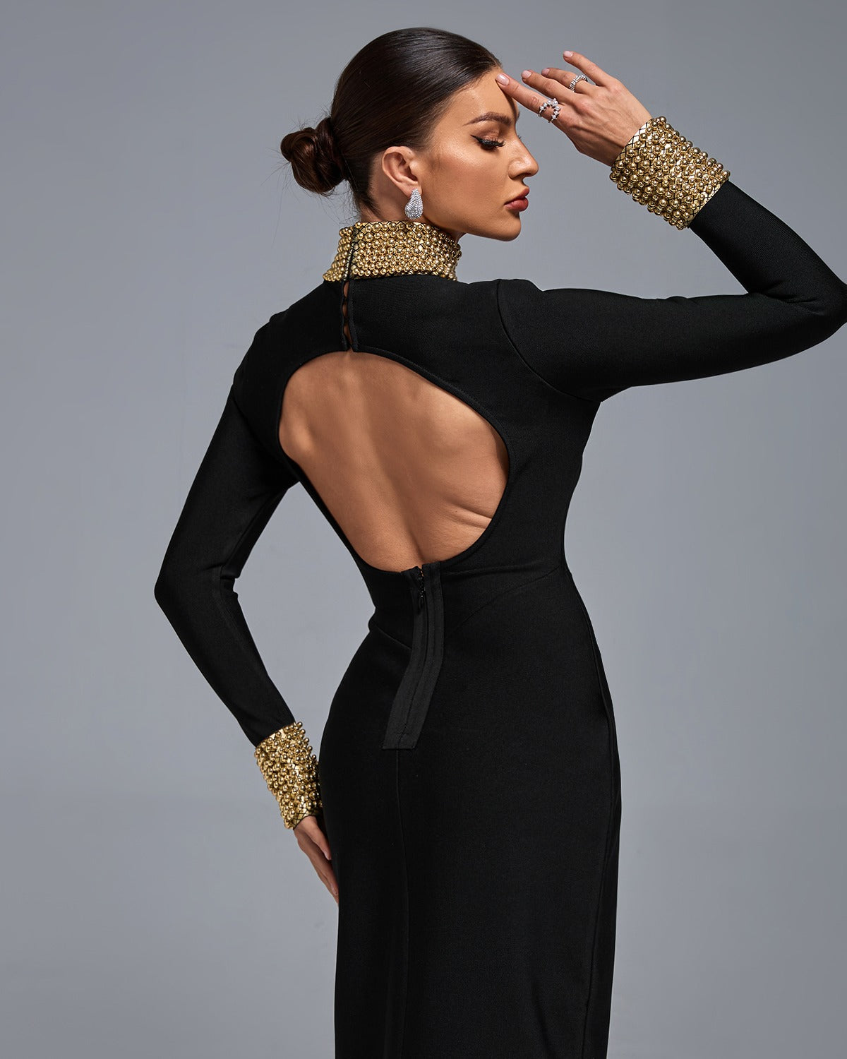 Open back Bandage dress image 4