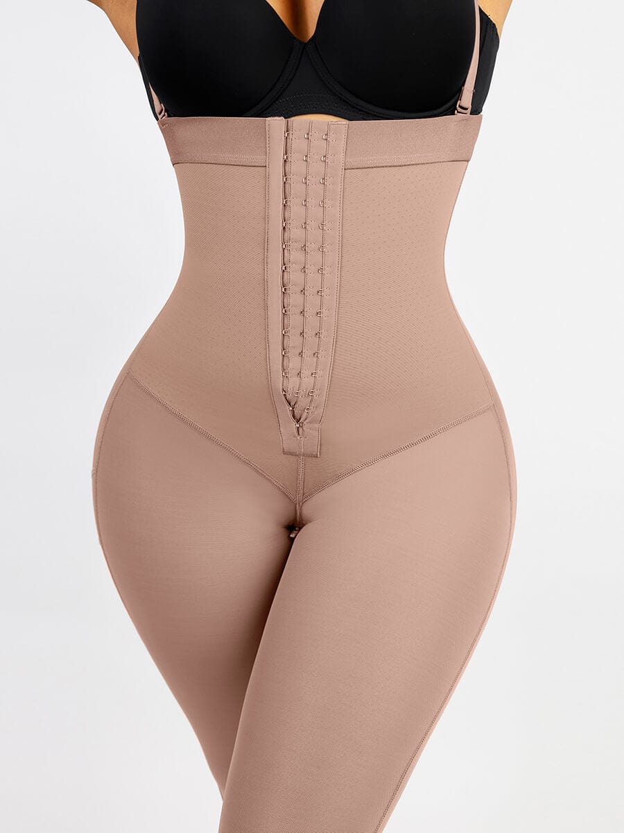 Latex Firm Fupa Compressor (Long legs) Black image 6