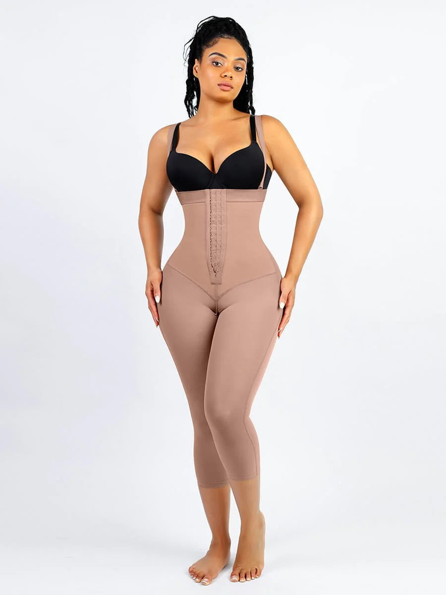 Latex Firm Fupa Compressor (Long legs) Black image 5