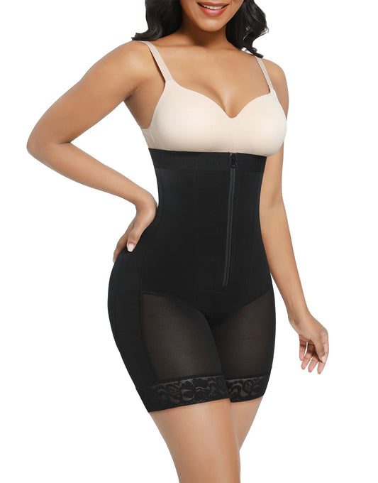 Front Zipper Black image 2