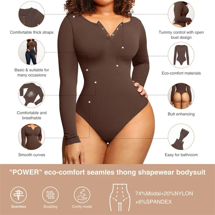 Seamless Thong Bodysuit image 1