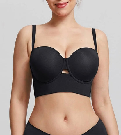 Removable straps Back fat bra
