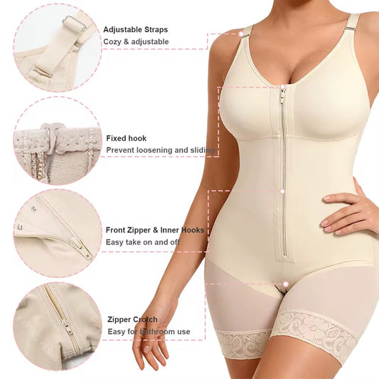 Full bodysuit shapewear (Stage 1 compression)