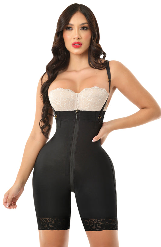 Atrevida Invisible Half Leg strapless faja (Firm Compression)