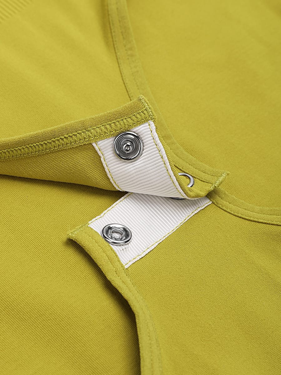 TWO-SNAP
CROTCH SEAMLESS BODYSUIT