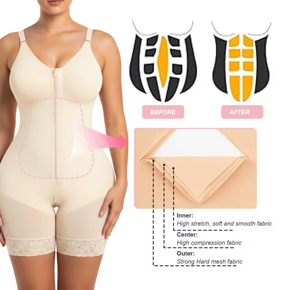 Full bodysuit shapewear (Stage 1 compression)