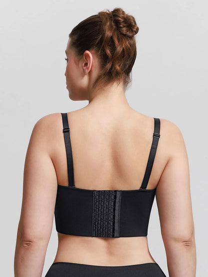 Removable straps Back fat bra