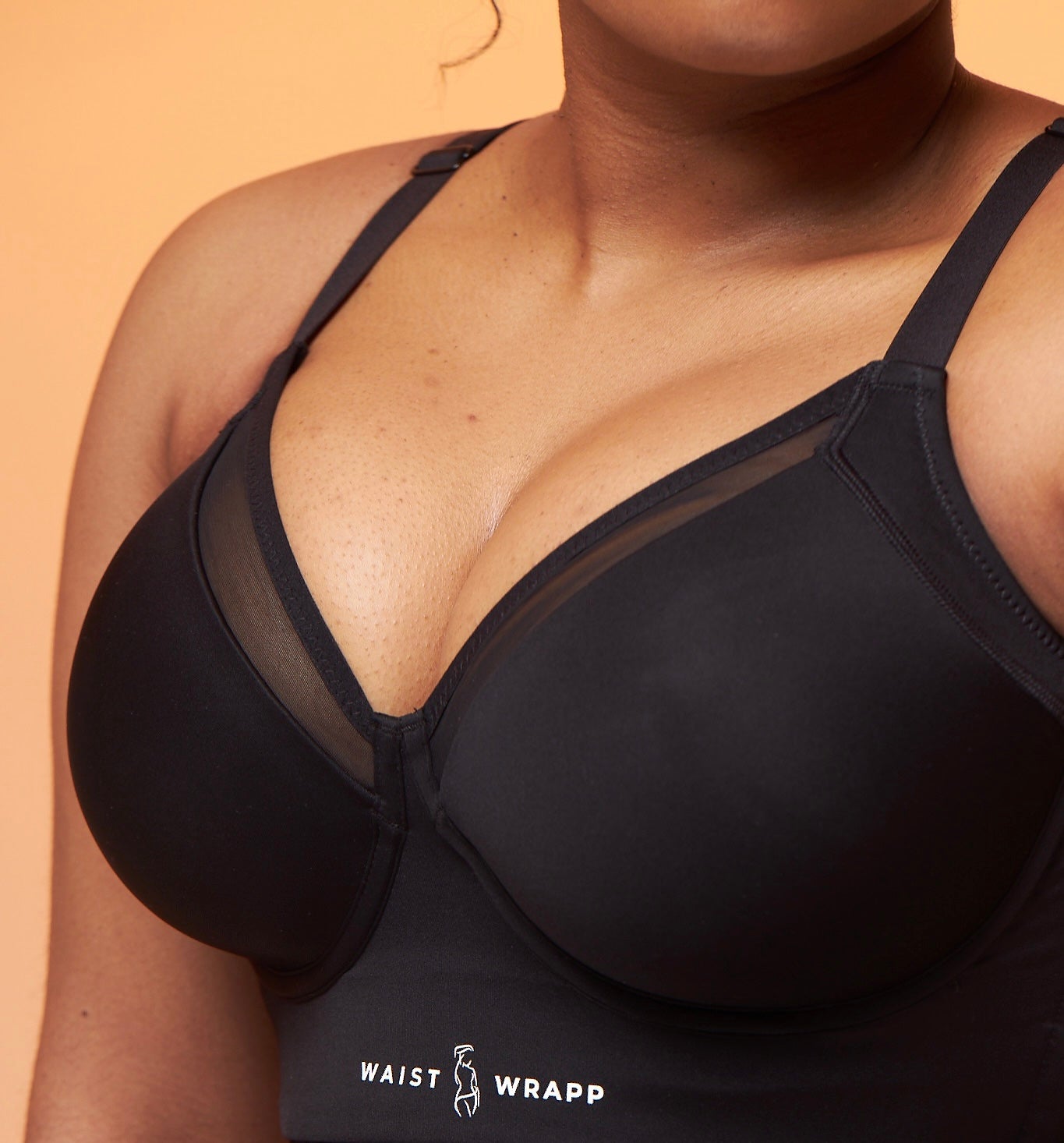 Upgraded back fat bra