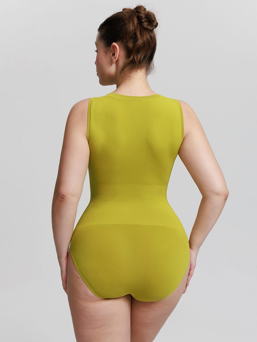 TWO-SNAP
CROTCH SEAMLESS BODYSUIT