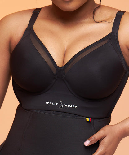 Upgraded back fat bra