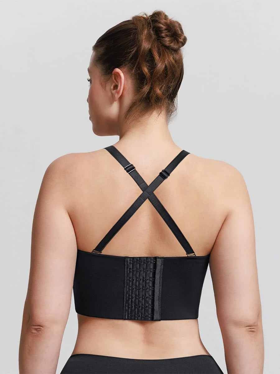 Removable straps Back fat bra